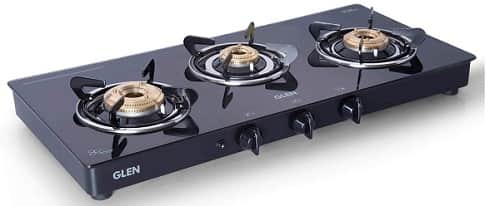 Glen 3 Burner Gas Stove With Auto Ignition