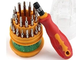 Photron Magnetic ScrewDriver 31 in 1 Tool Kit