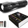 AmiciVision Metal LED Torch Flashlight