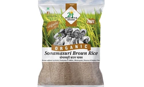 24 Mantra Organic Sonamasuri Brown Rice