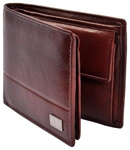 AM Leather Brown Men wallet