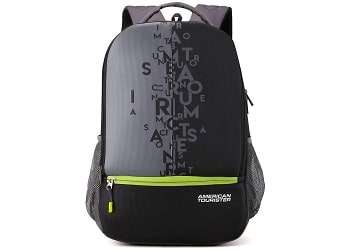 American Tourister 32 Ltrs Black Casual Backpack