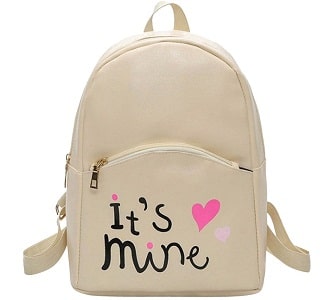 BizarreVogue Cute backpack for college girls