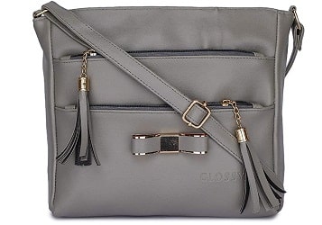 GLOSSY Girl's PU Sling Bag