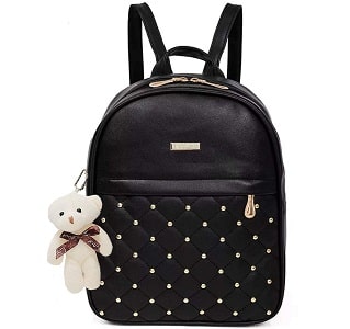 TYPIFY PU leather backpack for girls
