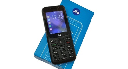 New Jio Phone 3 Model 2021 Black Security