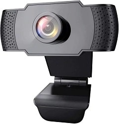 Wansview webcam with dual microphone and auto-correction light