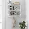 bathroom shelves