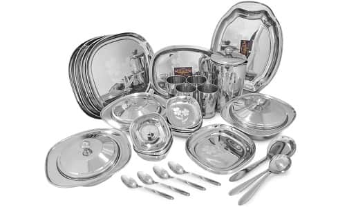 Stainless-Steel Dinner Set