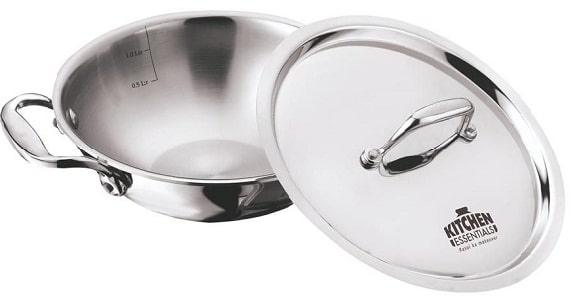 Stainless Steel Kadai