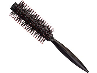 AY Round Hair Brush with Soft Nylon Bristles for Women and Men