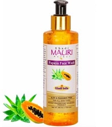 Khadi Mauri Herbal anti tan papaya face wash