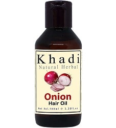 Khadi Natural Herbal Red Onion Hair Oil For Hair Growth