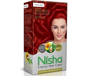 Nisha Cream Permanent Hair Color Superior Quality Cream Formula Permanent Fashion Highlights