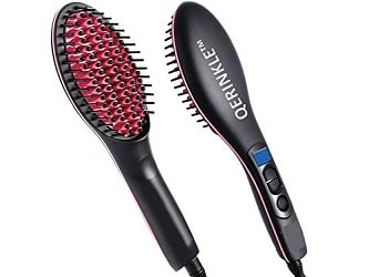QERINKLE® Hair Electric Comb Brush 3 in 1 Ceramic Fast Hair