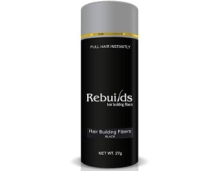 Rebuilds Hair Fibres, Black, 27g