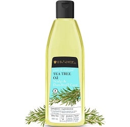 Soulflower Tea Tree Scalp and Anti Dandruff Oil