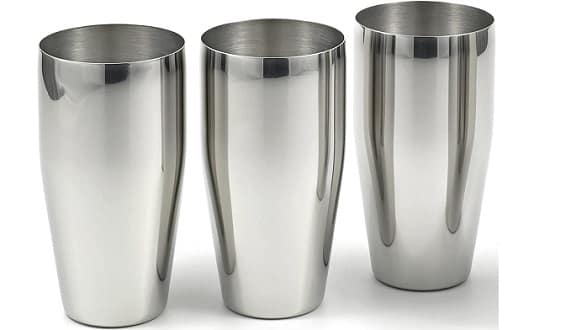 Stainless Steel Drinking Glasses