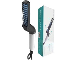 Wazdorf Quick Hair Styler for Men Electric Beard Straightener