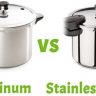 Pressure Cooker Aluminium Or Steel