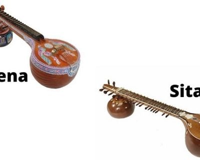 Sitar And Veena