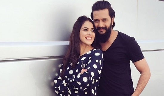 Genelia D'souza and Riteish Deshmukh