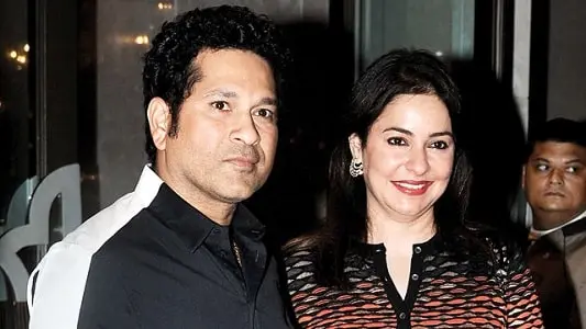 Sachin Tendulkar and Anjali