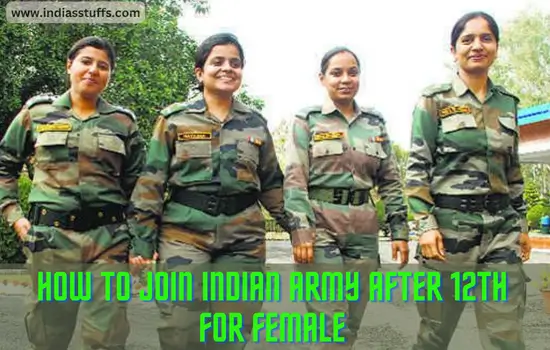 How-to-Join-Indian-Army-after-12th-for-Female