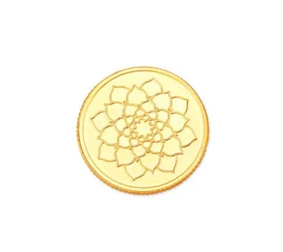 Lotus Gold Coin