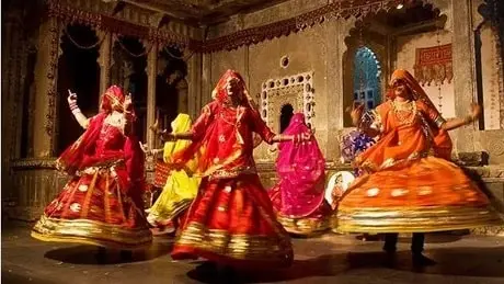 Ghoomar-Dance